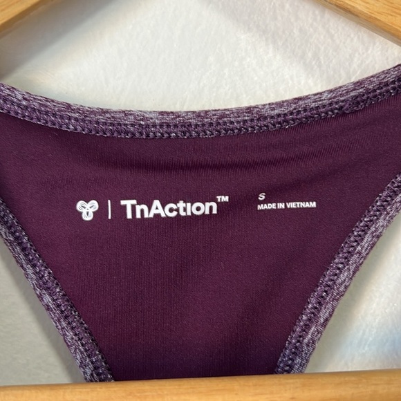 TnActionTnaCOZY™ Tread Sports Bra Purple size small - Picture 3 of 8
